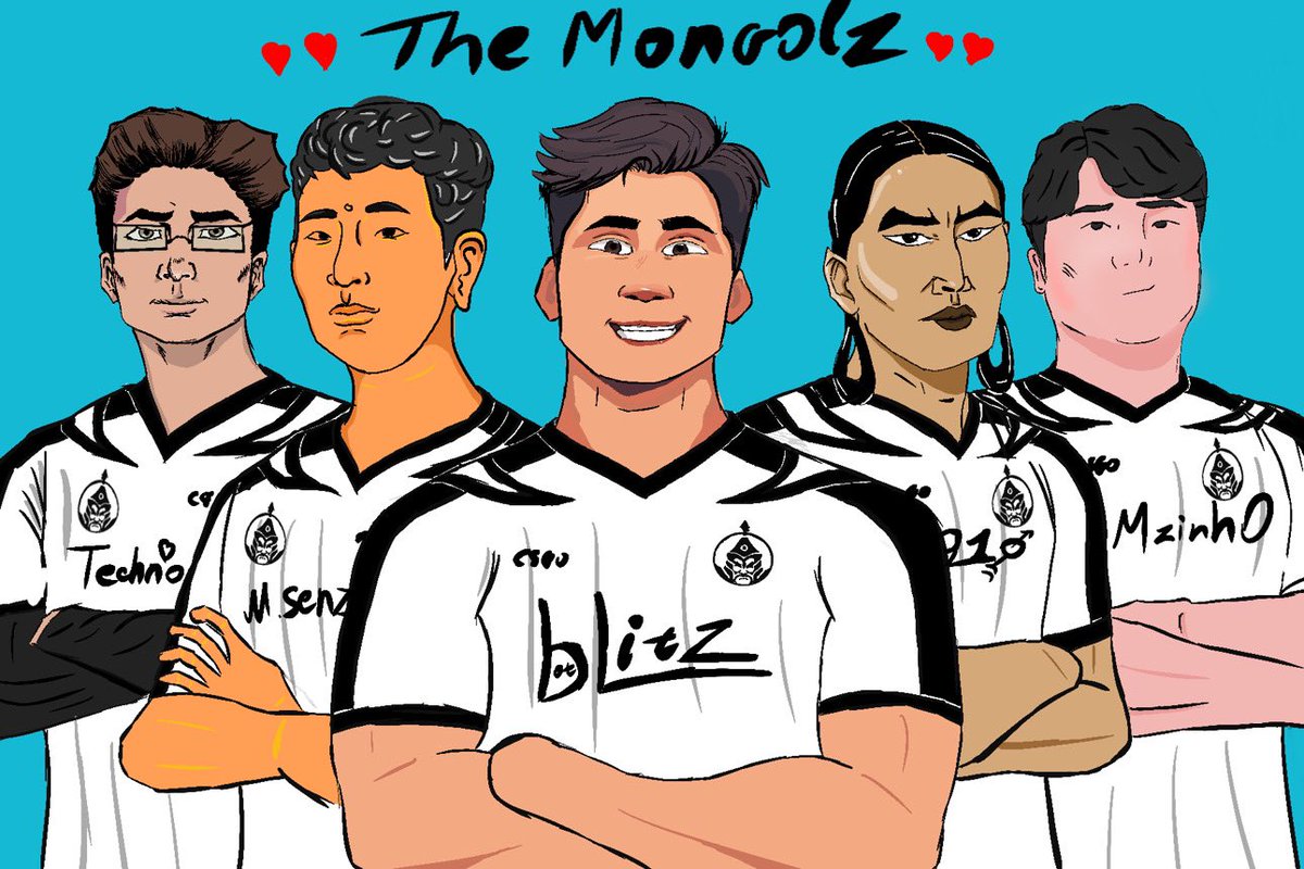 1mongolz's tweet image. fan art 

by Shine