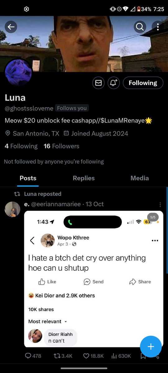 I want all you losers and scamtards to go follow her and pump your wallets into her cash app 🤭 <a href="/ghostssloveme/">Luna</a> 

🎀findom scamkink finsub findomme whalesub bully brat catfish cffd hypno gooner🎀