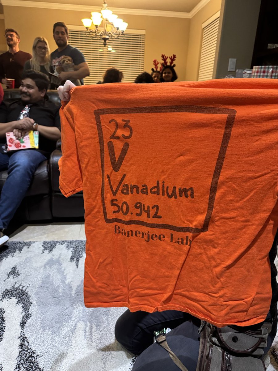 Most popular gift at our white elephant Christmas party 😂 #vanadium