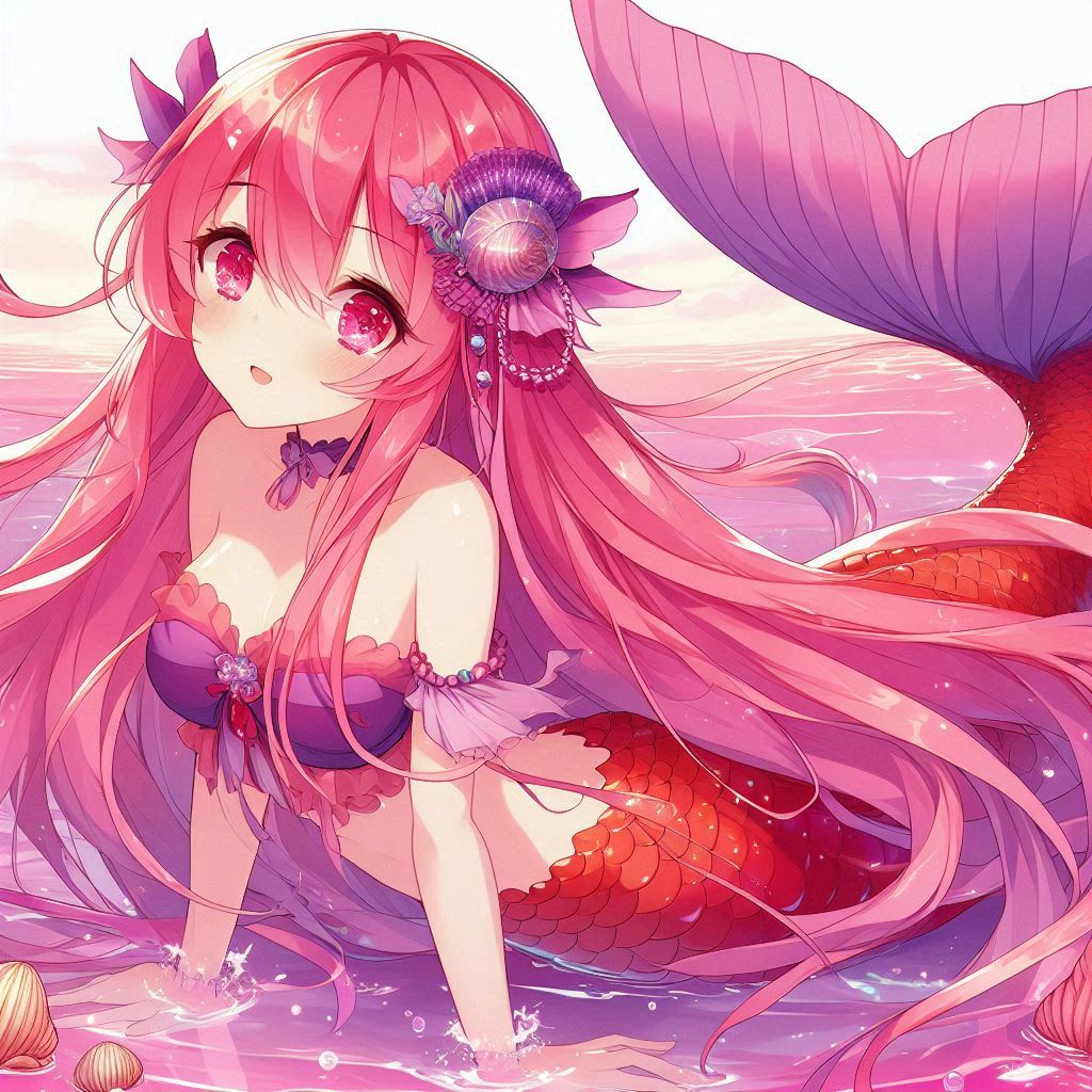 H20MermaidGirl's tweet photo. I turn @JunketsuChloe/@PinkMillhiore as a mermaid. Now she can breathe in water and have fun there. Yay.

#mermaid #h20 #ai #oc  #chemicalcompound #mermaidized https://t.co/57o2g6oUh0