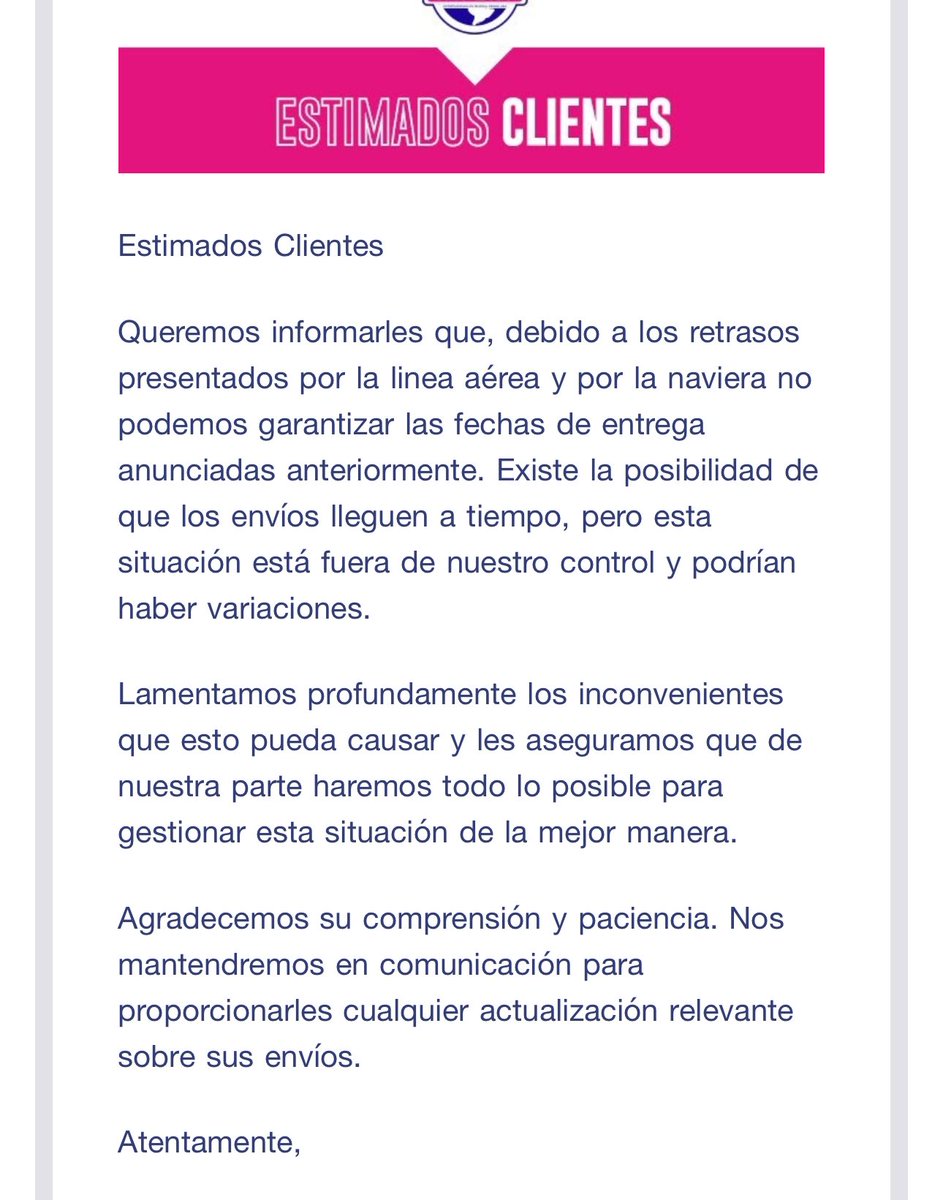 Esta ha sido la peor época navideña 💔 definitivamente el Gobierno quiere acabar con todo.

Todas las empresas de envíos están así.