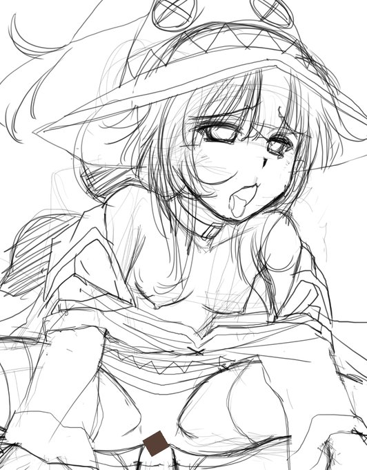 めぐみんラフ画ばかりや…つーかこのすば絵で完成させたの無いな。 