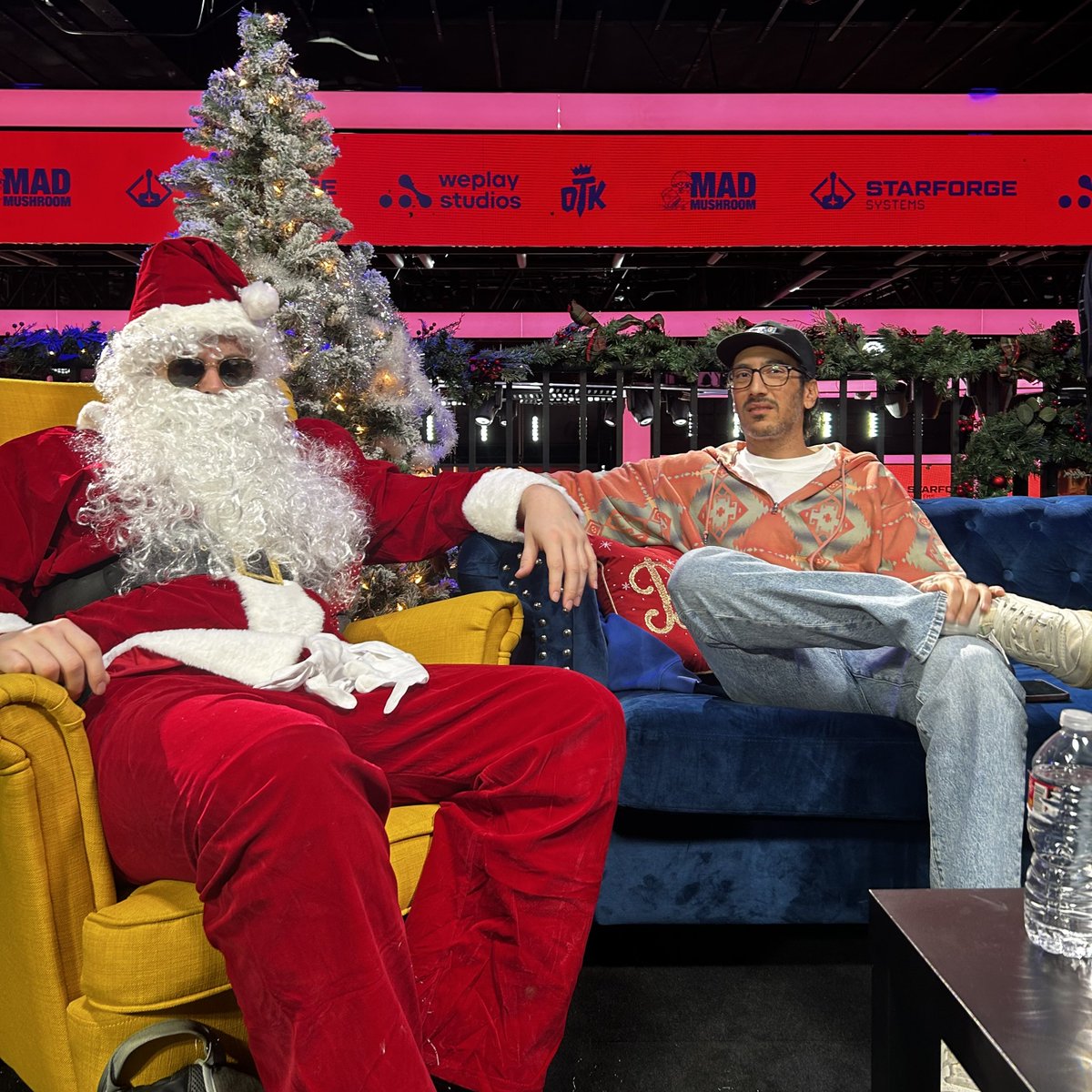 Kassem's naughty-or-nice list fate will be decided tomorrow.

Big day 🎅 

#WinterGamesExpo