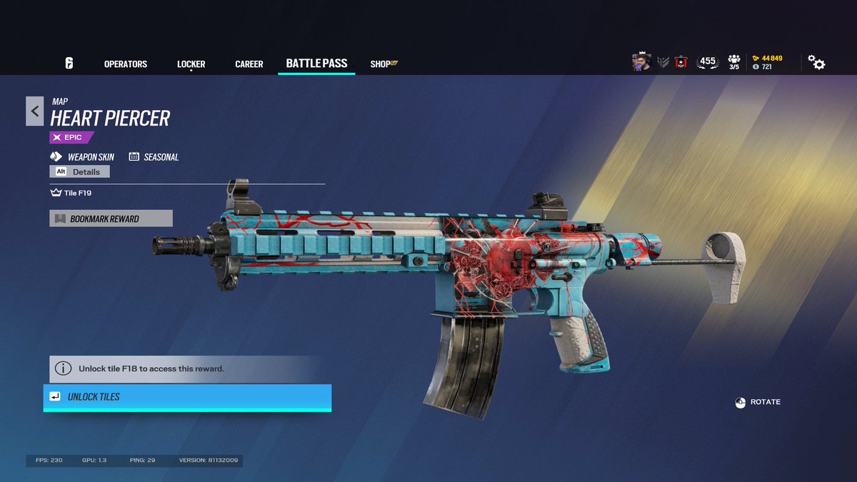 New Battlepass is out, here's some of my Personal Highlights! In my Opinion THE Best Battlepass this year.

Also Thanks for Ubisoft for Providing me with the Battlepass &lt;3

#UbisoftPartner #ad