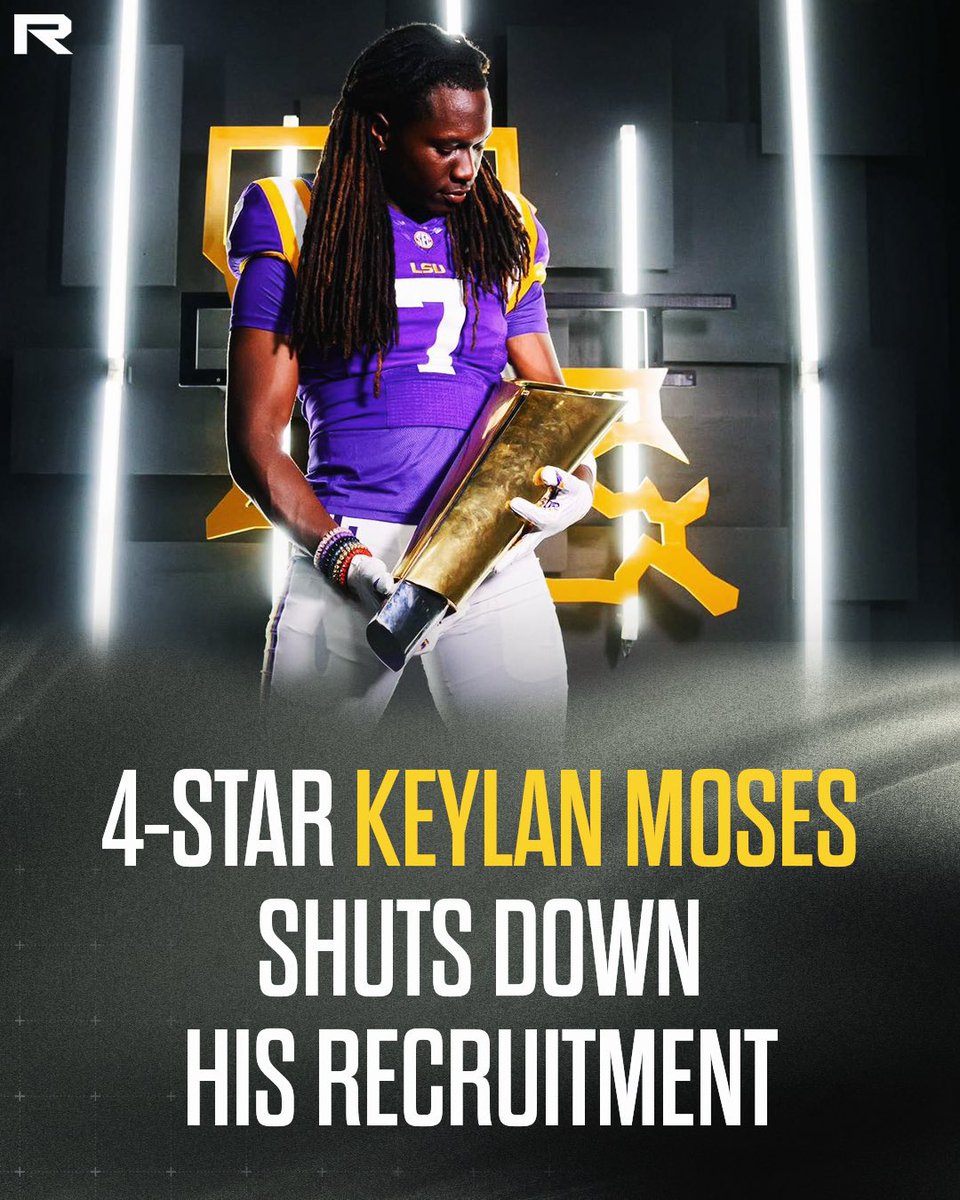 Breaking: 4-star LB Keylan Moses has shut his recruitment down 

After a late surge from Texas A&amp;M, Moses is sticking with the Tigers 🐯: n.rivals.com/content/athlet…