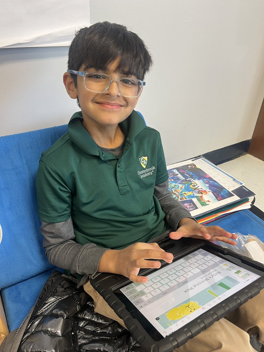 CBAWestChester's tweet image. 4th grade students are writing narrative story books on #pages about a superhero that they created. What would your super power be?