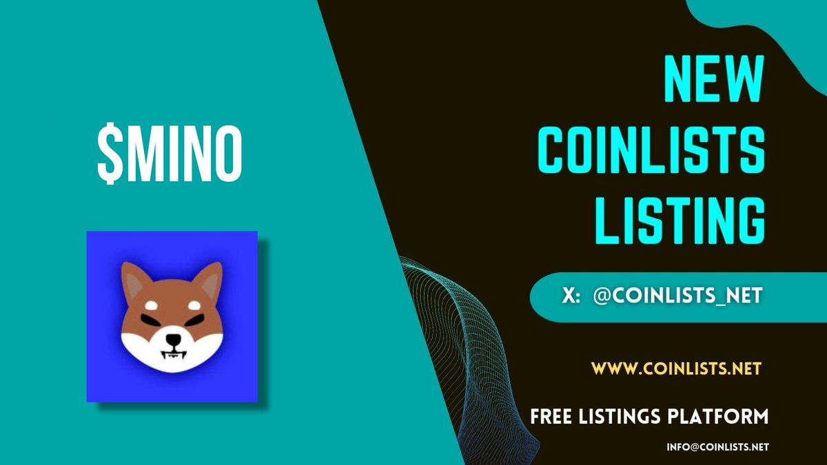 dexhouse_'s tweet photo. $MINO needs more votes on https://t.co/yP4febfrQV π.
Under 55k Mc
Vote now: https://t.co/Oh9SgOl5fz
@Mino_CTO
#Microcap #memecoin #base #sol #eth #coinlists https://t.co/dgTgHt3Lmh