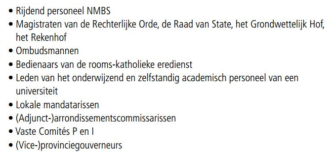 Ambtenaren moeten veranderingen slikken, en zij zijn niet alleen: dit staat er in de pensioenplannen van De Wever nieuwsblad.be/cnt/dmf2024120… 
Gaan ze de tantièmes van al deze andere categorieën ook schrappen? Of alleen van de NMBS?