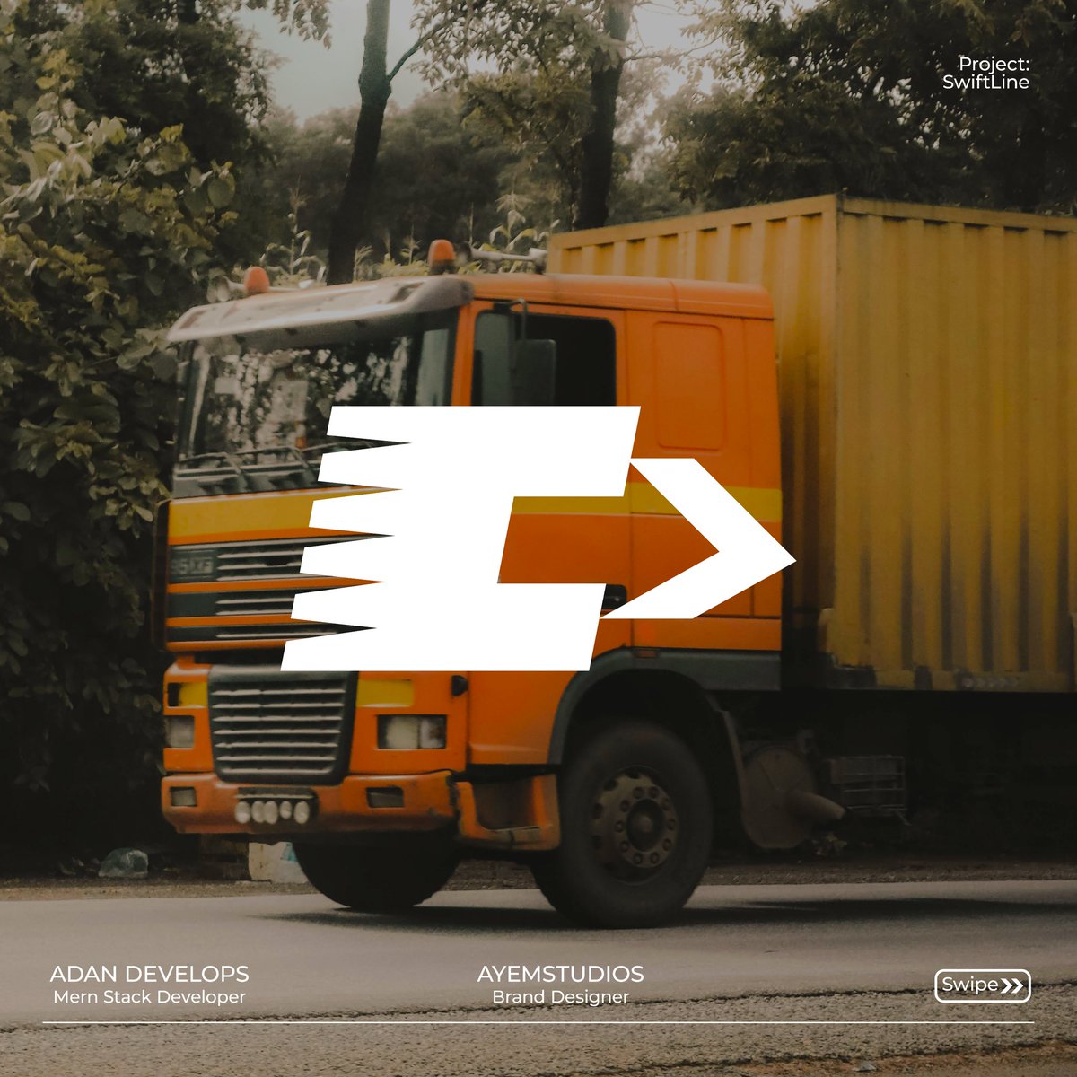 Ayemstudios's tweet image. Hello mates!, here is a Logo design I did in collaboration with a Developer few weeks back, the logo icon in simple term is a parcel in motion with a sense of direction, what do you think of this concept?
#Logo
#alpmwn 
#alpmwc
#branding