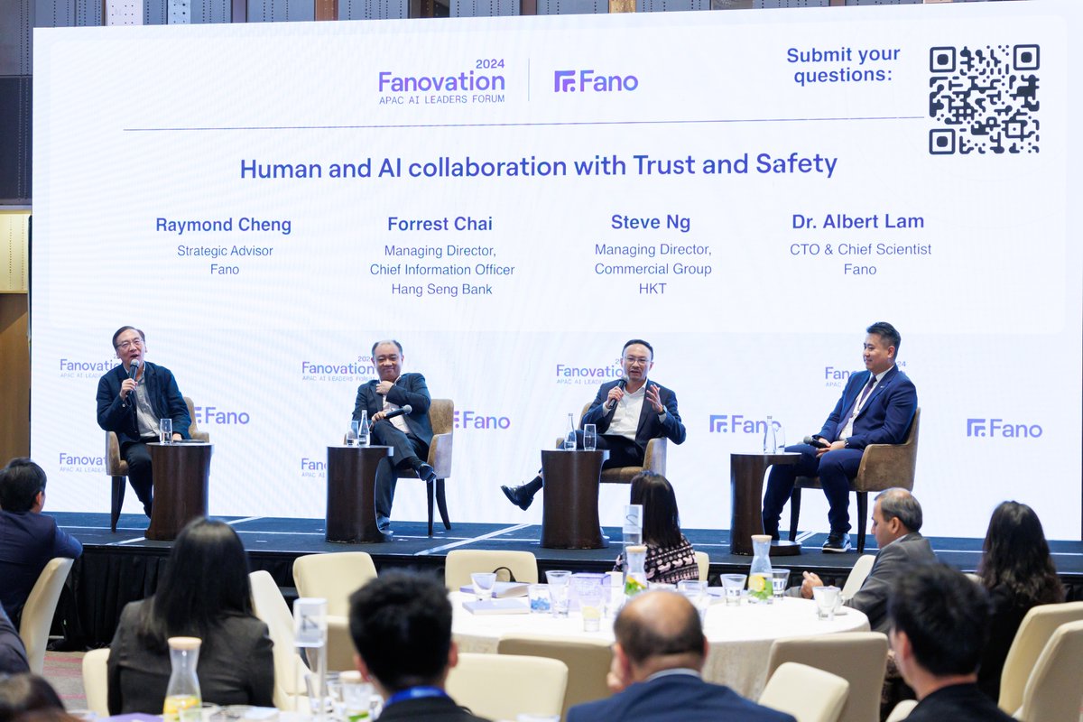 Fanovation 2024: APAC AI Leaders Forum is over🎉 We hosted 100 visionaries from 40+ enterprises and organizations across Hong Kong's private and public sectors. Another year of success with lots of insights about implementing AI with trust and safety by our speakers!