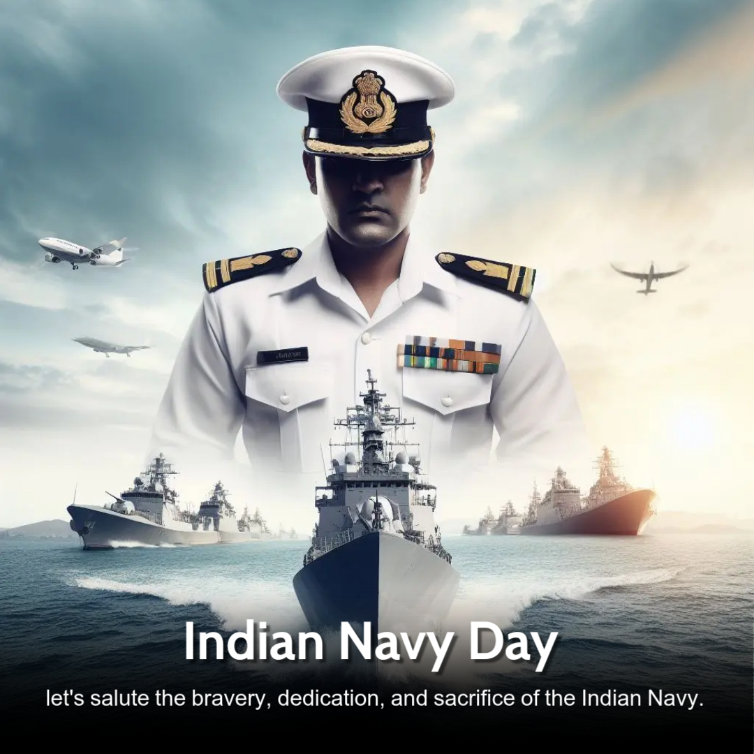Competitionpass's tweet photo. Honoring the guardians of our seas! 🌊 Salute to the valor and commitment of the Indian Navy. Happy Navy Day! 🚢⚓
#IndianNavyDay #GuardiansOfTheSea #PrideOfIndia #NavalHeroes #ServiceAndSacrifice https://t.co/4Z2ledi4kX