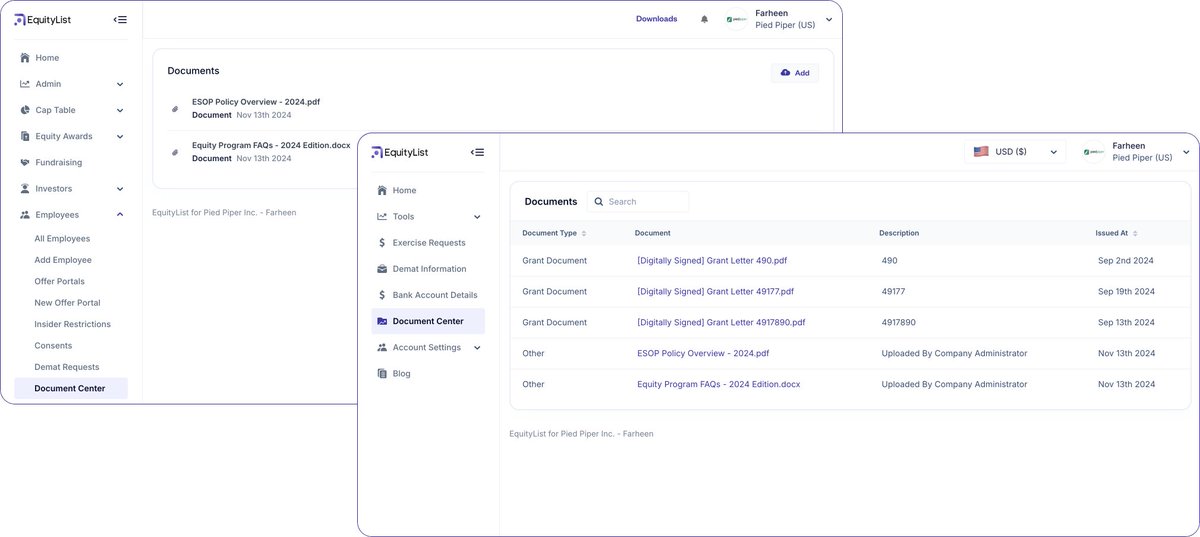 1/ We recently released ‘Document Center’ as a one-to-many form of communication between companies, their employees, and other stakeholders.

Here’s what it offers👇