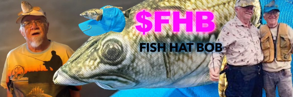 fishhatbob's tweet photo. Bond with Bob. $FHB #fishhatbob @TheRoaringKitty 
352XCBpzkKvAGvy9dDj1y9iN4rwpaecUpZS2hL27pump https://t.co/ZmU0QW9UiY