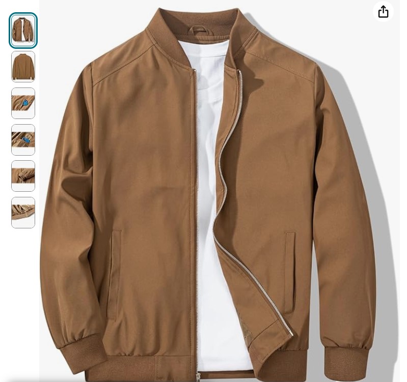 LisaFashionFit's tweet image. Men's Fashion- amzn.to/4icA7cN
"Men's Bomber Jacket: Stylish, Lightweight Windbreaker for Spring &amp;amp; Fall"

#MensBomberJacket
#SpringFallFashion
#CasualWindbreaker