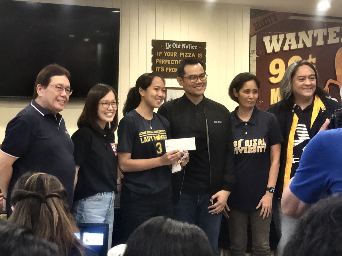 johnmarkdg_'s tweet photo. #SSL2024 #ShakeysSuperLeague @spinph
🏐 SUMMARY OF CASH DONATIONS
Arellano receives the biggest total donation in Shakey's Super League history with P1,759,358.
◦Arellano - P1,759,358
◦JRU - P912,008
◦Benilde - P896,758
◦Letran - P855,908
◦San Beda - P830,758
◦EAC - P814,008
◦San Sebastian - P730,458
◦Mapua - P724,408
◦Adamson - P718,908
◦Ateneo - P701,958
◦UP - P701,908
◦Perpetual - P657,358
◦NU - P652,708
◦La Salle - P651,908
◦Lyceum - P646,008
◦UST - P616,808
◦UE - P536,058
◦FEU - P528,758