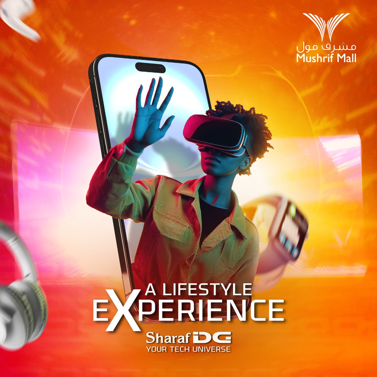 MushrifMall's tweet photo. The widest range of brands under one roof – Sharaf DG. Come and explore!

مجموعة كبيرة من العلامات التجارية تحت سقف واحد – شرف دي جي. تعال واستكشف ذلك!

#MushrifMall #MallWithADifference #UAEDeals #OffersUAE #SharafDG #OnlyatSharafDG #electronics https://t.co/LRpjxXiykO