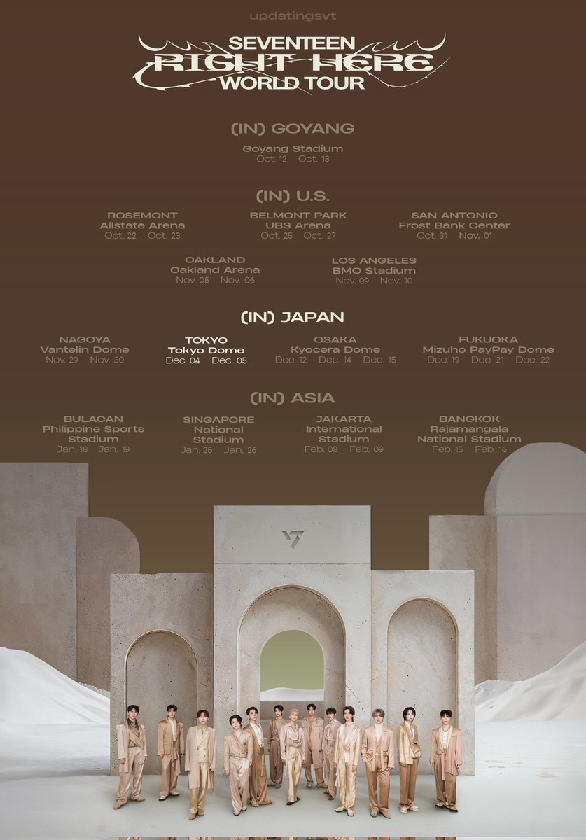 TOUR] 241204 SEVENTEEN [RIGHT HERE] WORLD TOUR IN JAPAN (TOKYO
