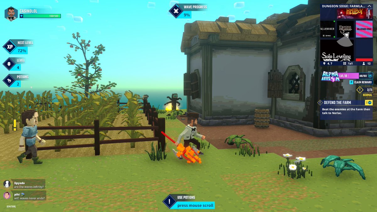 kasino122's tweet photo. Virtual farming is honest work! 🚜🌾 @SquareEnix Join me down on the Farmlands Farm in @TheSandboxGame. https://t.co/ZBFBWZSxgt #TheSandbox #AlphaSeason4 #AS4SocialChallenge https://t.co/UGcpB7475J
