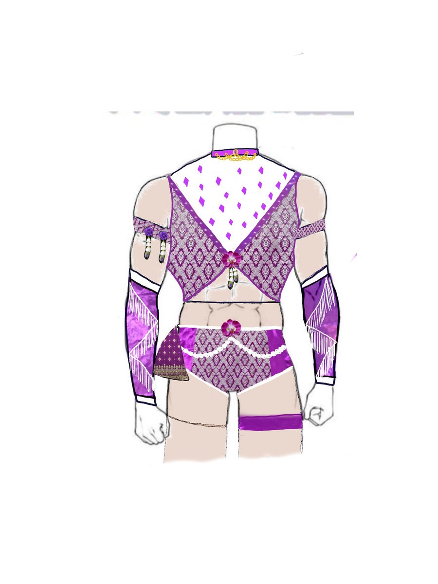 This gears is inspired by Thai Orchids 💜💜💜