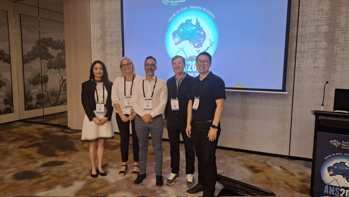 Ramón Martínez-Mármol (@marmol_dr) on Twitter photo Thank you to Victor, Vladimir, Merja and Yazi for their fantastic talks today at the 2024 <a href="/AusNeuroSoc/">Australasian Neuroscience Society (ANS)</a> Meeting in Perth. <a href="/QldBrainInst/">Queensland Brain Institute, UQ</a>, <a href="/AnggonoLab/">Anggono Lab</a>, <a href="/joensuumerja/">Dr Merja Joensuu 🇫🇮🇦🇺</a>, <a href="/MQ_DRC/">MQ Dementia Research Centre</a> Thank you to Victor, Vladimir, Merja and Yazi for their fantastic talks today at the 2024 <a href="/AusNeuroSoc/">Australasian Neuroscience Society (ANS)</a> Meeting in Perth. <a href="/QldBrainInst/">Queensland Brain Institute, UQ</a>, <a href="/AnggonoLab/">Anggono Lab</a>, <a href="/joensuumerja/">Dr Merja Joensuu 🇫🇮🇦🇺</a>, <a href="/MQ_DRC/">MQ Dementia Research Centre</a>