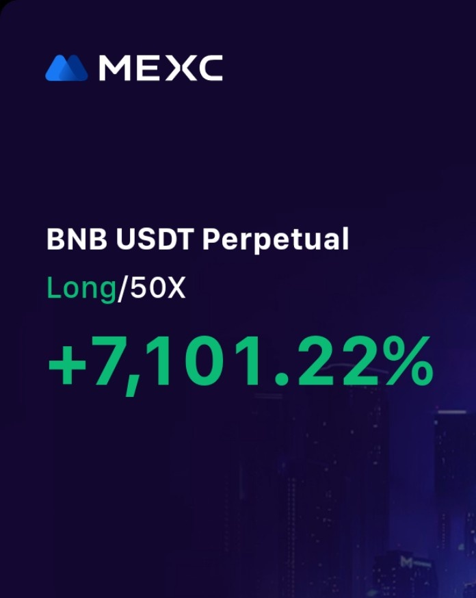 $BNB now at its ATH and i told you this since so many months back with full confidence

Holding the same which i asked you all, now this trade is 70x

And my main target is 100x this will come soon

You will be rewarded if you believe your process 🤝

#BNB #MEXC #Crypto