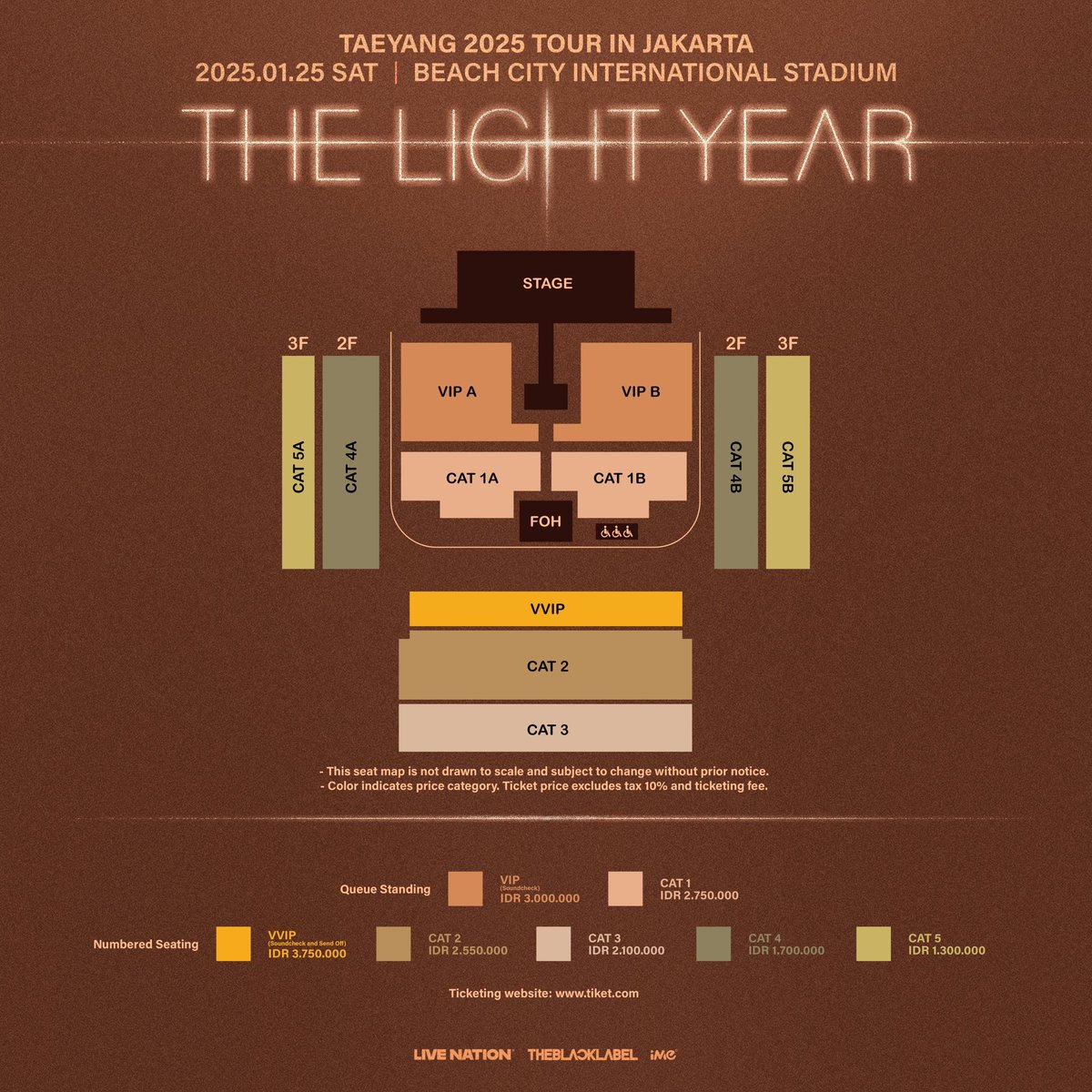 jaswarrawr's tweet photo. OPEN JASA WAR / TICKETING SERVICE ASSISTANCE

🎫 TAEYANG 2025 TOUR IN JAKARTA - THE LIGHT YEAR

🎟 9 Desember 2024
✅ Data buyer
✅ Self payment

💸 Fee: 250k/tix

📩 DM for more info

#TAEYANG #BIGBANG #youngbae #TAEYANG2025TOUR #TAEYANGinJAKARTA #THELIGHTYEAR https://t.co/nd81LWGHOS