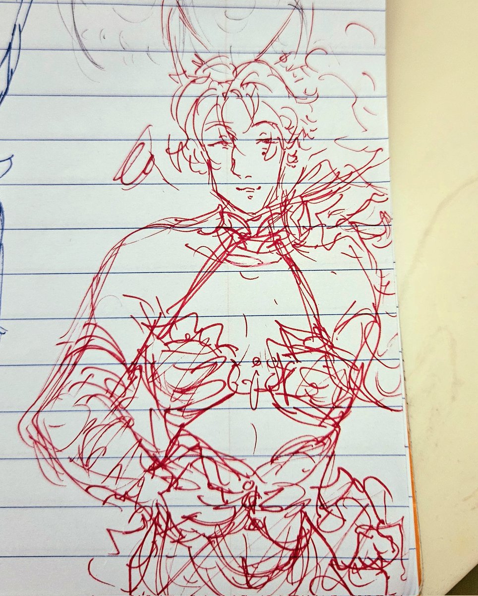 just a sketch but ,, I see the vision ✨️