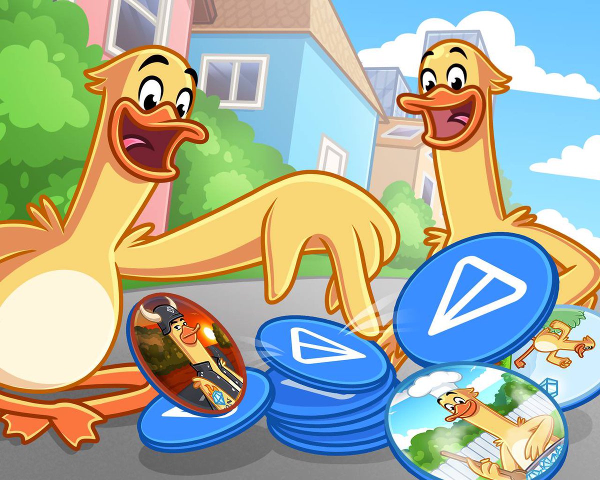 $TON JUST REACHED 7$ 💎

What a day to be in the open network 🔥

Let’s look back and flip all our achievements.

TONY THE DUCK ON #TON 💥

- Official TON Mascot
- ATH 9.8M
- 4100 current unique holders
- NFT Collection on getgems TONY DUCKS
- Posted on yahoo finance and others.