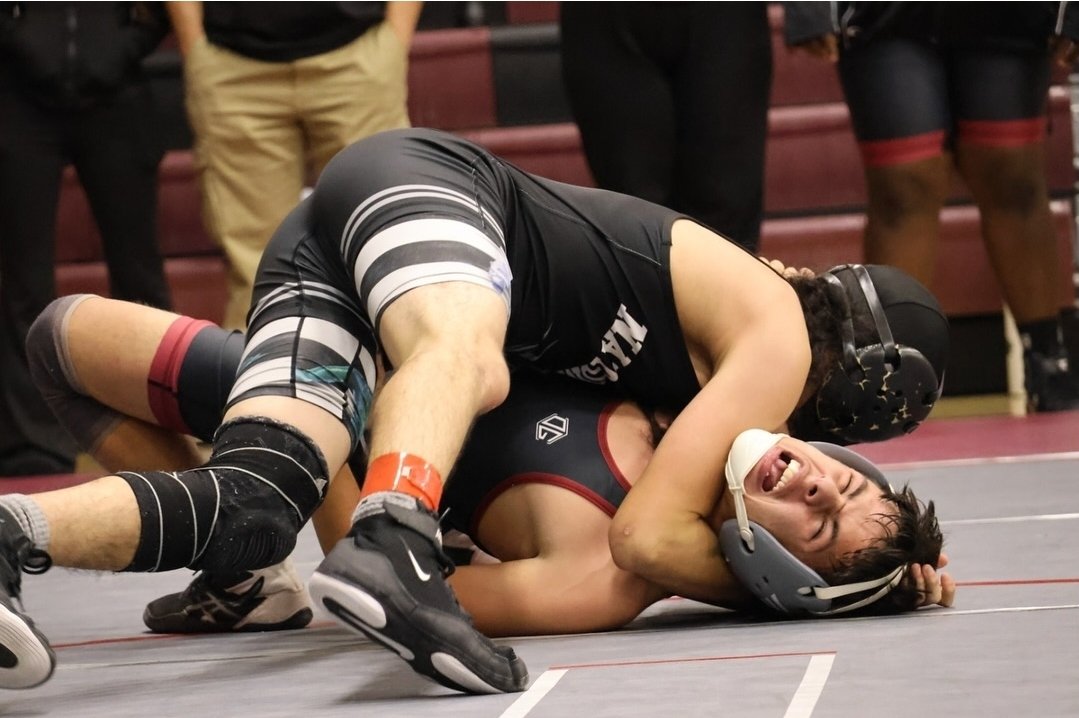 Natomas Wrestling went to work tonight at the Hiram Johnson Quad Duals. All 4 teams of Natomas, Johnson, Cordova, and Kennedy High put in solid work. Here are your NHS team scores for all 3 rounds.
NHS Wrestling went 2-1

NHS - 30
CHS - 45

NHS - 66
KHS - 12

NHS - 52
HJH - 24