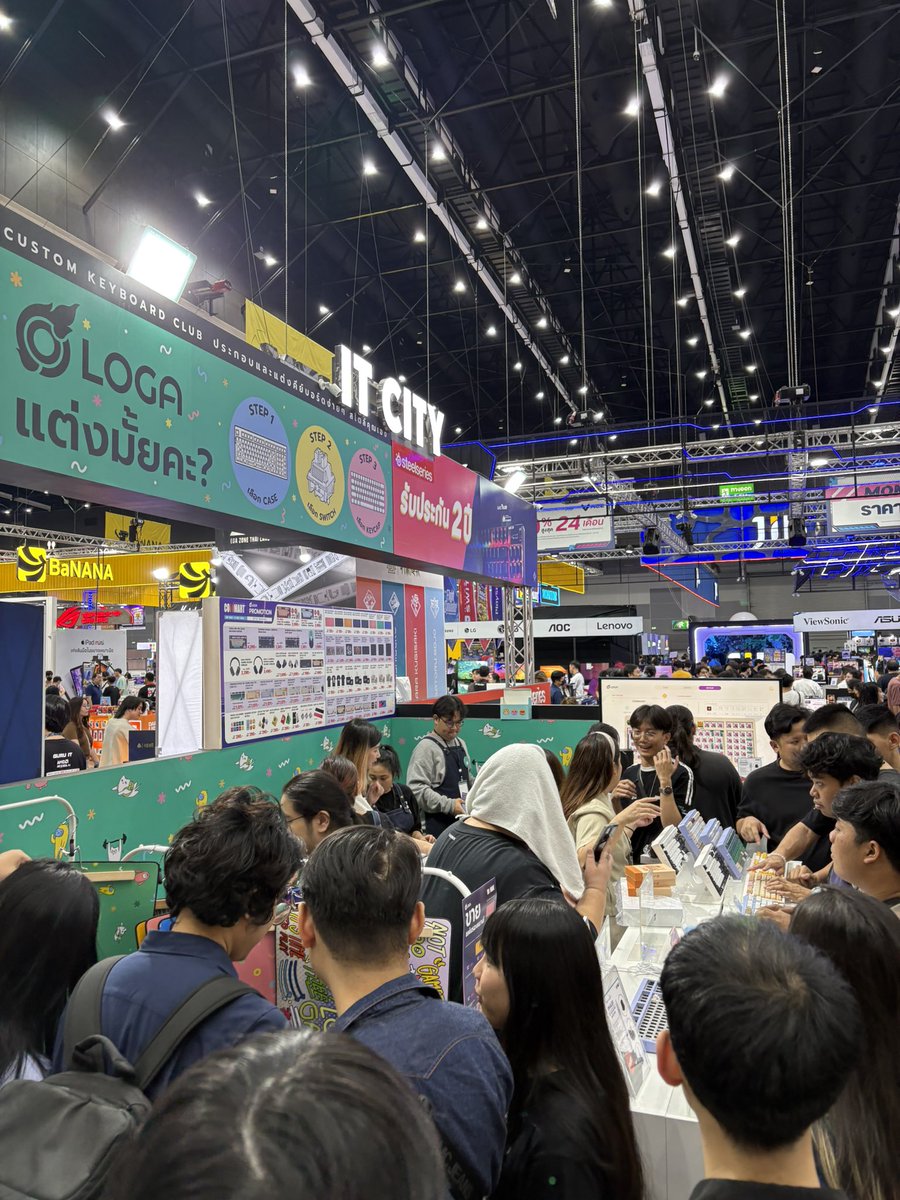 Our AM7 team had the chance to showcase our special keyboard-making game, which we have been working on with LOGA, at COMMART 2024! Thank you to everyone for showing interest, and we hope to see you all again at the next event!

#am7 #commart2024 #pressme #loga #commart