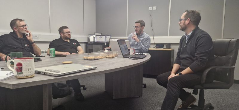 Ou engineers visited Head Office for insightful presentations on business changes, how we can best support our teams and how we can work collaboratively ⭐ #teamwork #CateringEngineers #CommercialCatering #CommercialCateringEquipment