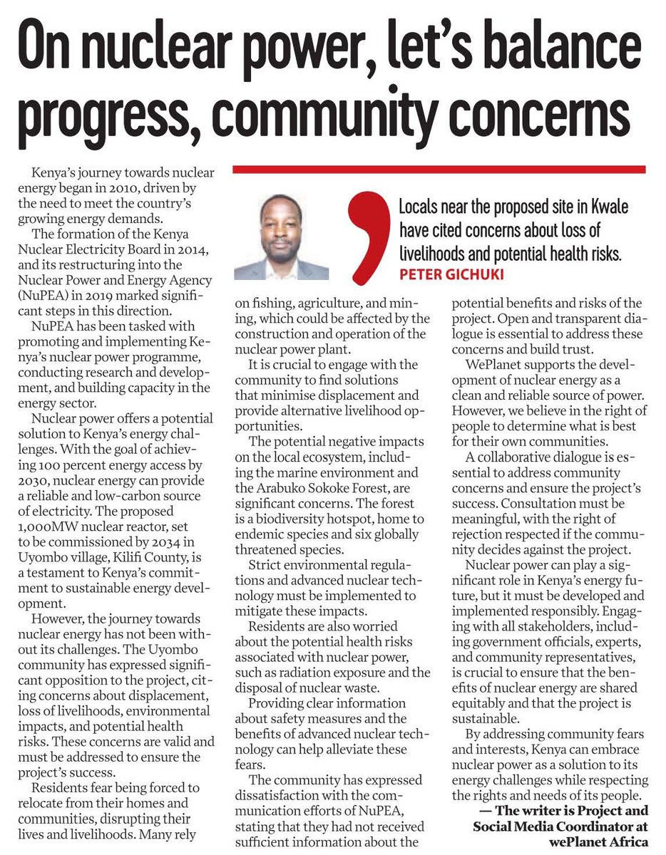 On nuclear power, let's balance progress, community concerns:

epaper.peopledaily.digital/infinity/artic…