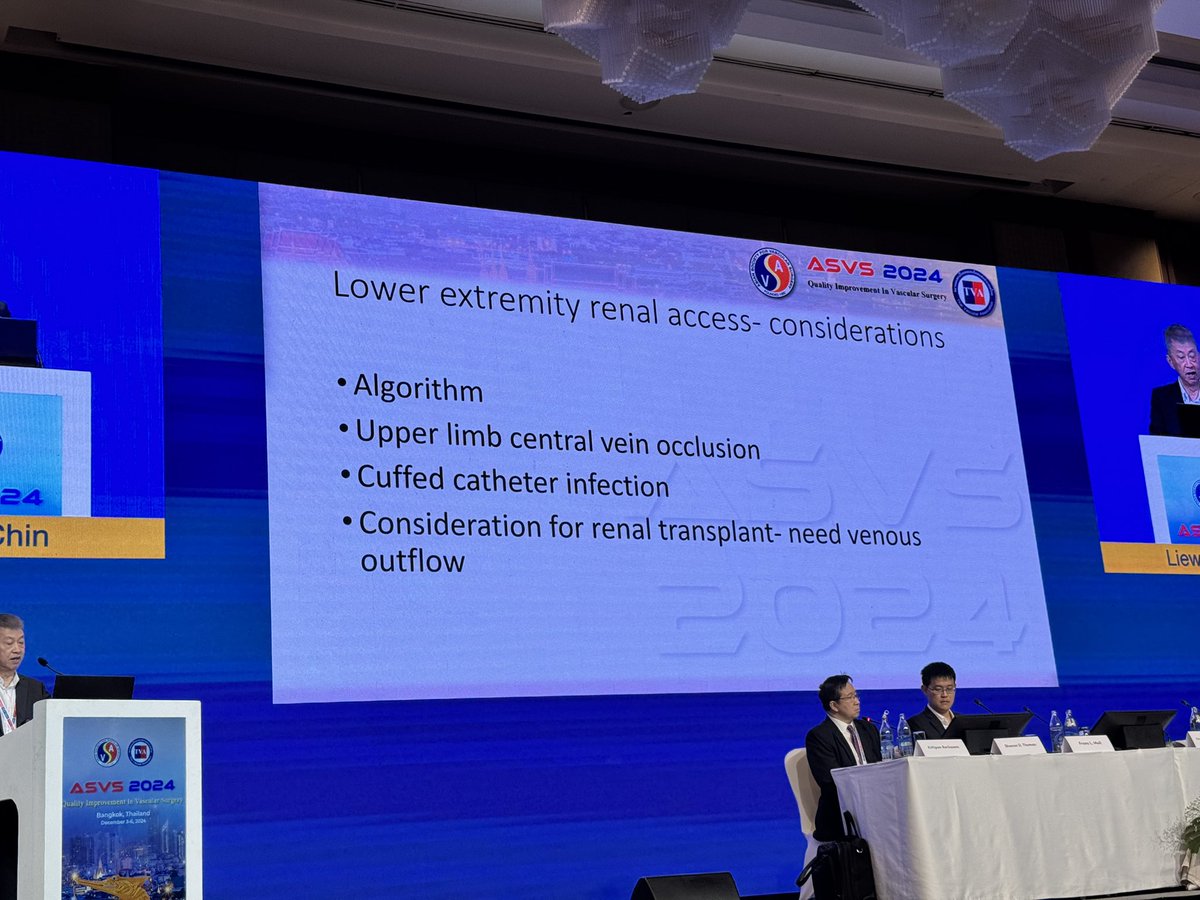 robshahverdyan's tweet photo. Lower limb access in Malaysia: advantages and disadvantages. Great talk by Liew Ngoh Chin Congress of Asian Society of Vascular Access (#ASVS) 2024 https://t.co/PV97twGxMd