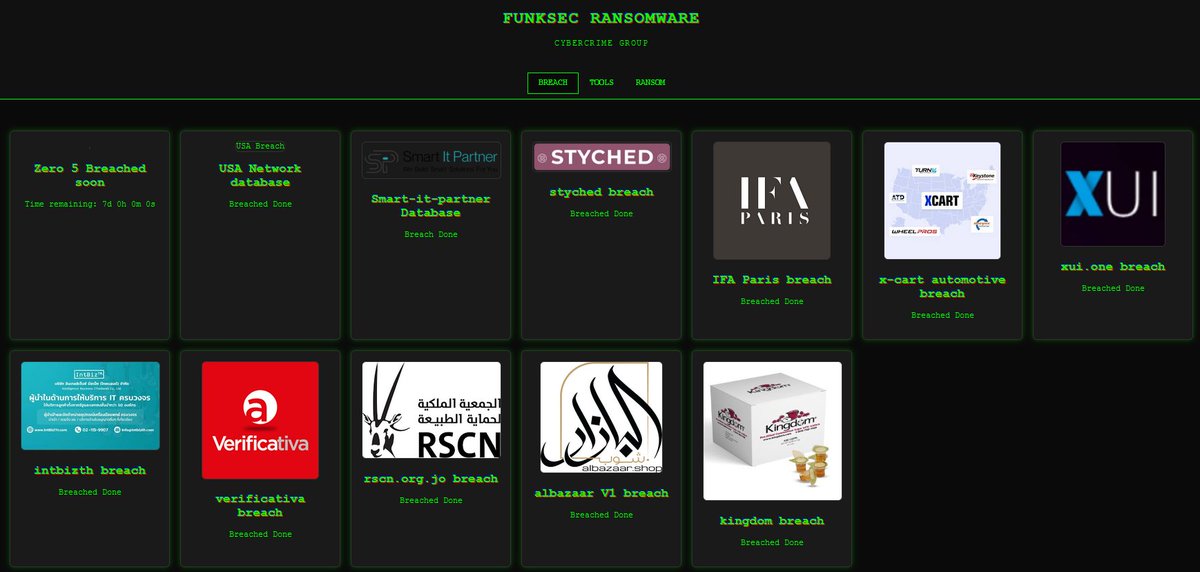 marktsec46065's tweet image. #funksec #ransomware #DarkWeb