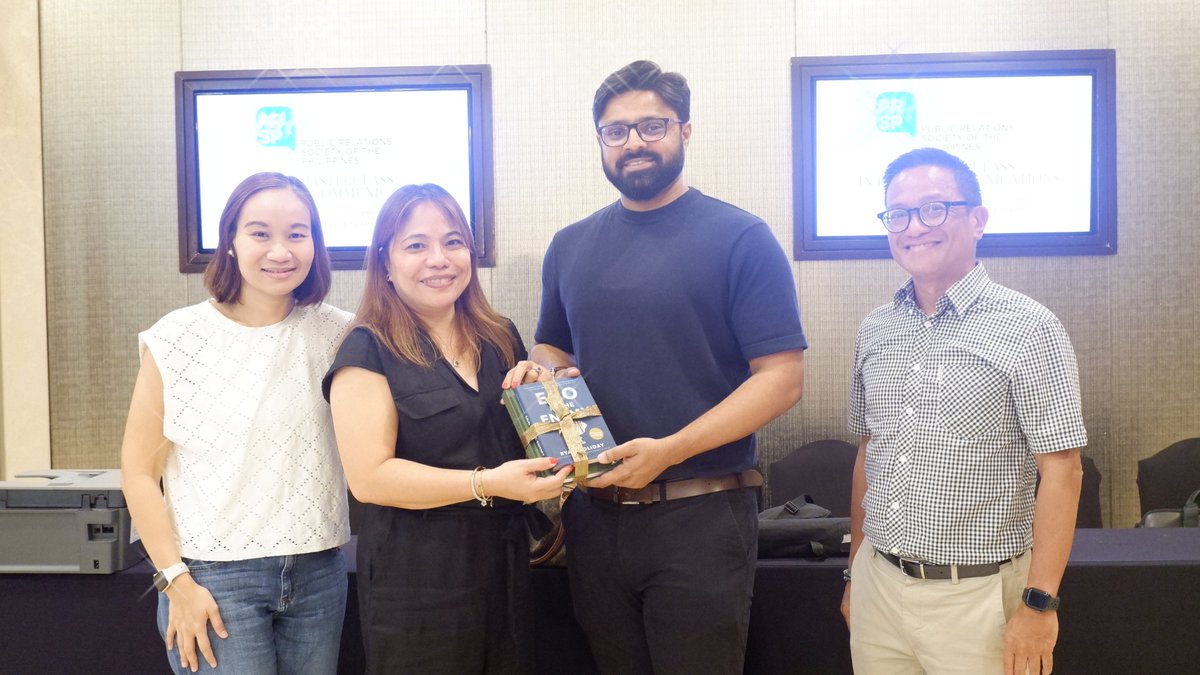 SCoReInd's tweet photo. A big thank you to Ana Pista, Founder &amp; CEO of @ArdentComm, @normanagatep, APR, President &amp; Managing Director at @GrupoAgatep &amp; @AbigailLimHo, Student Congress &amp; Grand Prix Chairperson, PRSP, for moderating &amp; to all who joined in
@PRSPofficial 
#FutureOfPR #AI #PRSchool https://t.co/uSdmEH4P7j
