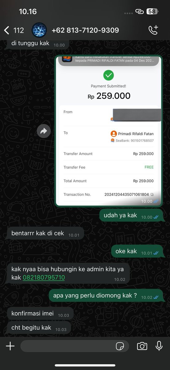 bknfckby's tweet image. Mootss mau tanya, kalau mau buka blokir imei emang banyak bayar2 gini ya? Baru pertama kali jd bingung
Yang tau bantu plis
#imei #blokirimei