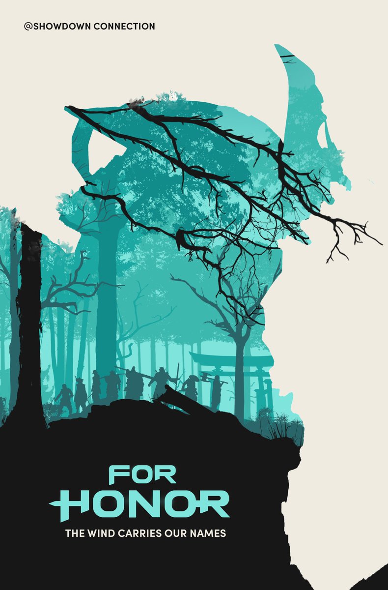 ShowdownConnec1's tweet image. Creating an alternative poster for the Samurai faction

#ForHonor #Ubisoft @ForHonorGame #posterdesign
