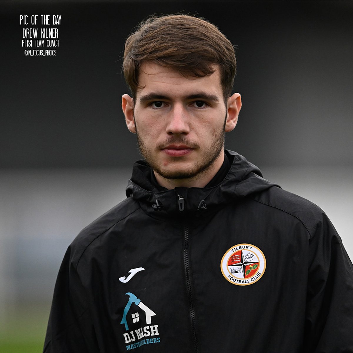Another of our backroom team, <a href="/KilnerDrew/">Drew Kilner</a>. Drew is first team coach and also  looks after our performance analysis and in game match data. 
Image: <a href="/In_Focus_Photos/">Paul Bocking InFocus Photos</a> 
#IsthmianLeague #nonleaguefootball #nonleaguefans