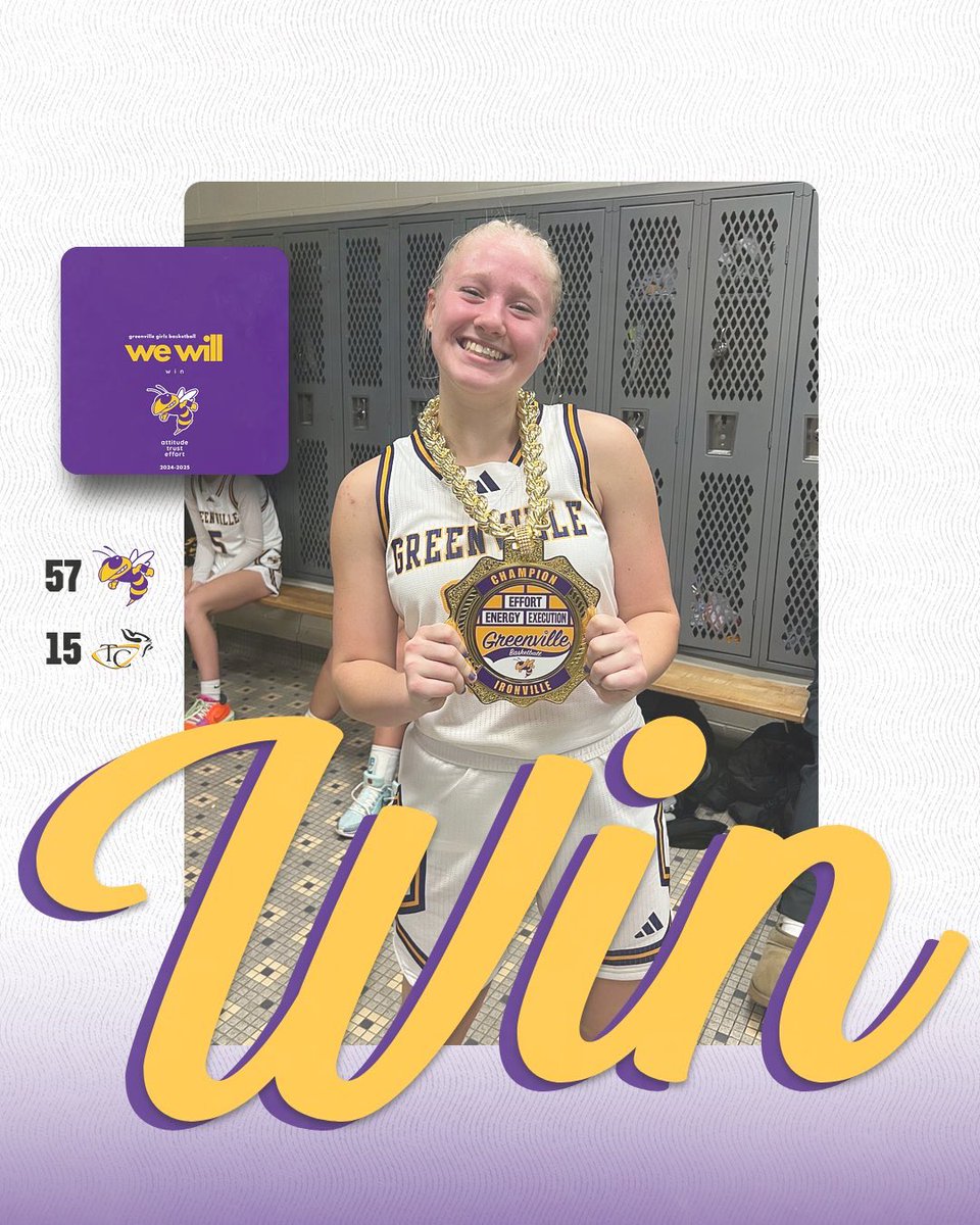 GHS Girls Basketball (@ghsgirlsbb) on Twitter photo Greenville - 57
Tri County - 15
Quick start and team first mentality all night. Great start to the 24-25 campaign tonight vs. the Vikings
Sophie Clevenger led the Jackets with 13 points.
<a href="/AlixCourt2026/">Alix Court</a> with 11.
Lauren Russell added 10.
Olivia Fancett chipped in 9.
#WeWill Greenville - 57
Tri County - 15
Quick start and team first mentality all night. Great start to the 24-25 campaign tonight vs. the Vikings
Sophie Clevenger led the Jackets with 13 points.
<a href="/AlixCourt2026/">Alix Court</a> with 11.
Lauren Russell added 10.
Olivia Fancett chipped in 9.
#WeWill