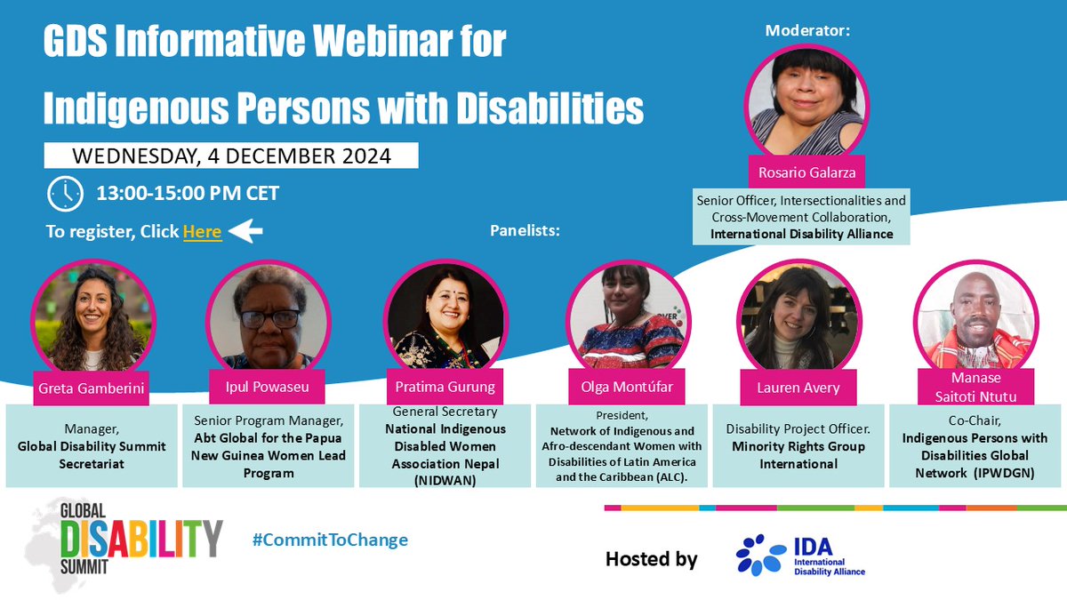 pratimapeace's tweet photo. 3rd Global Disability Summit, Pre-consulatation  with #underrepresented #indigenouspeopleswithdisabilities  for effective engagement and making member state accountable !!! https://t.co/hILNvHMN7y