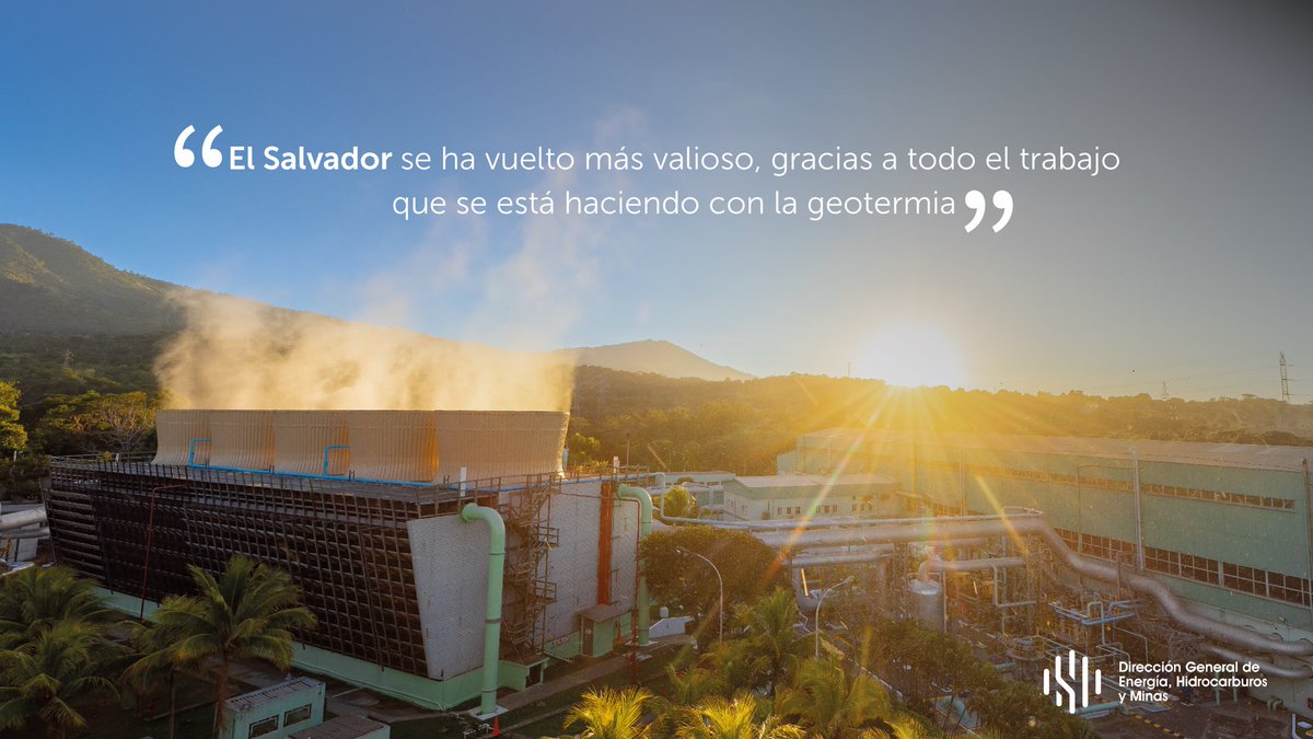 DGEHMSV's tweet photo. ¡IGA Academy abre sus puertas desde El Salvador! 🇸🇻

Gracias a la Asociación Internacional de Geotermia (IGA), muy pronto podremos capacitar en diferentes temas a profesionales locales para liderar el futuro de la energía geotérmica.📚🔋 https://t.co/d8GPFZTnDi