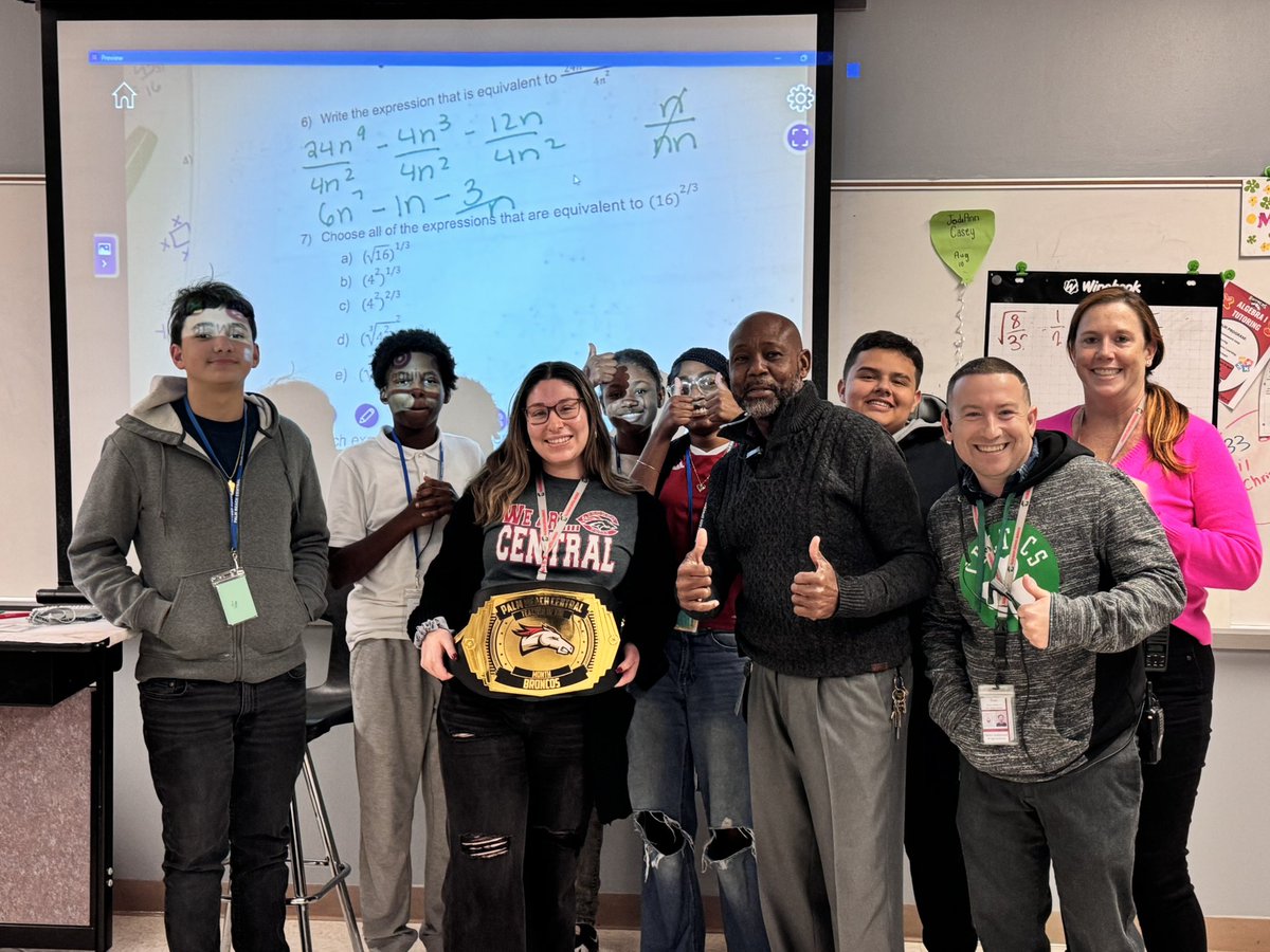 Today we recognized our <a href="/BroncosPBCHS/">Broncos_PBCHS</a> teacher of the month.  This teacher has grown so much since her first year last year!   Whooohooo to Ms. Conway!! <a href="/pbstrulymatters/">PBISTrulyMatters</a> <a href="/pbcsd/">The School District of Palm Beach County</a>