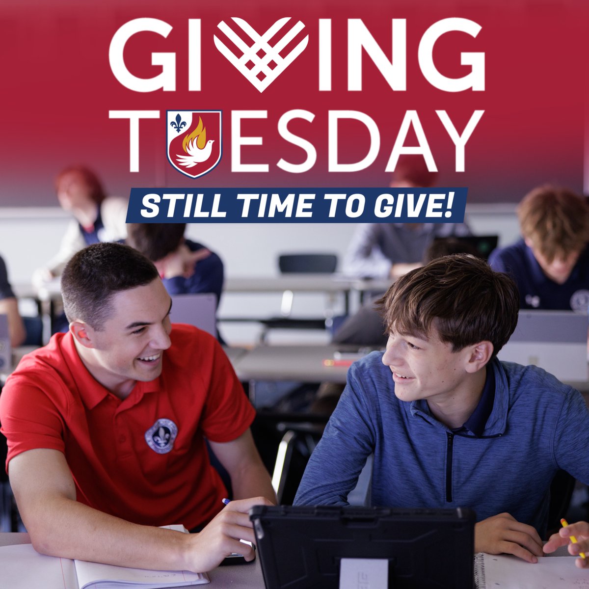 HolyGhostPrep's tweet image. Another item checked off the list: Chapel Enhancements! Math Tech, Skeleton, Mission Trips and Firebird Costume are getting so close, but still looking for your support by midnight tonight. For complete progress update and to make to your donation: holyghostprep.org/givingtuesday
