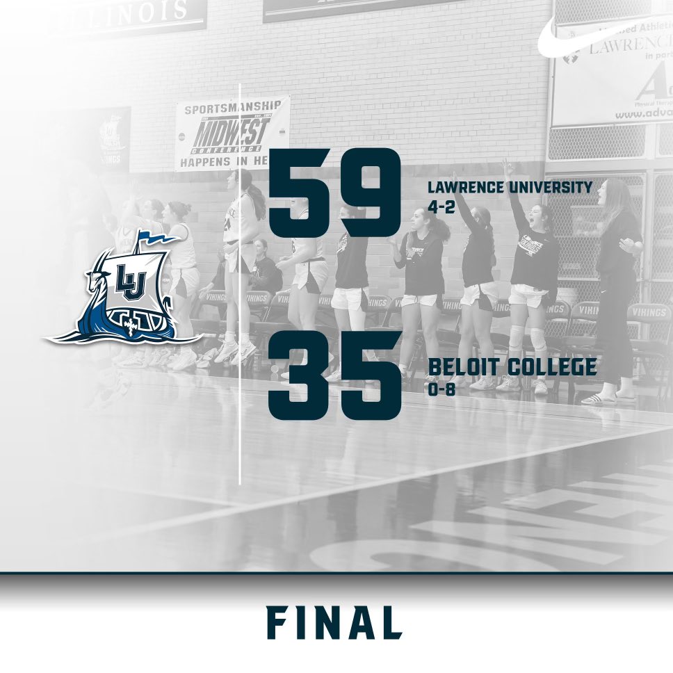 ROAD DUB!!! Starting off conference play strong, 1-0!! 

Back in action Saturday, Dec. 7th at home vs Grinnell 

#LUWBB #ReadyTheShip