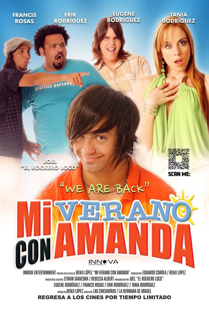 benjilopez's tweet photo. Regresa Mi verano con Amanda a los cines de Puerto Rico! Desde el 23 de enero del 2025!

@MVCA3 #miveranoconamanda #cineboricua #cinelocal #comedia https://t.co/HfH65ArQVs
