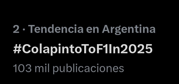 Colapinto News🇦🇷 tweet media