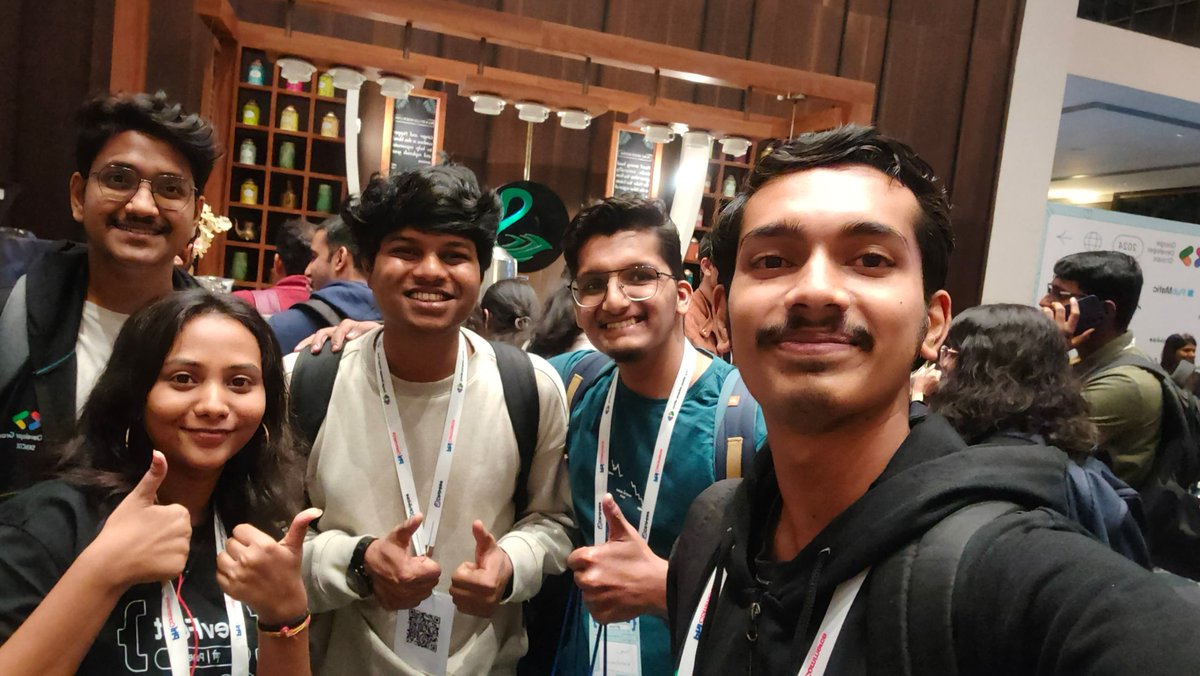 tanmay_7961's tweet photo. Just attended DevFest 2024 by @GDGPune at @westinpune
 Keynotes &amp; sessions by amazing speakers like @karthik_padman @Vishalvirani91 @ashutoshbhakare 
Huge thanks to organizers 
@mahaveermuttha @swapniljathar @PranotiNandurka  for this amazing event  
#devfestpune2024 https://t.co/mHU7GtuLPu