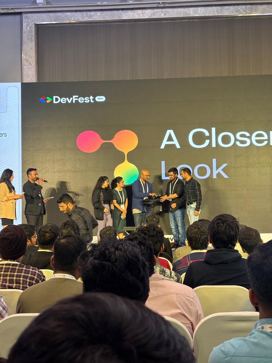 tanmay_7961's tweet photo. Just attended DevFest 2024 by @GDGPune at @westinpune
 Keynotes &amp; sessions by amazing speakers like @karthik_padman @Vishalvirani91 @ashutoshbhakare 
Huge thanks to organizers 
@mahaveermuttha @swapniljathar @PranotiNandurka  for this amazing event  
#devfestpune2024 https://t.co/mHU7GtuLPu
