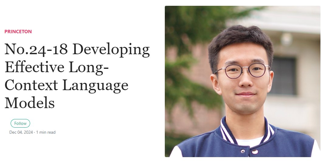 Ruihong Qiu (@ruihongqiu) on Twitter photo Today, at the Data Science Seminar <a href="/UQSchoolEECS/">UQ School of EECS</a>, we have Tianyu Gao <a href="/gaotianyu1350/">Tianyu Gao</a> from <a href="/princeton_nlp/">Princeton NLP Group</a> to deliver an amazing talk on "Developing Effective Long-Context Language Models" (uq-ds-seminar.github.io/ds-lclm-tianyu/) Today, at the Data Science Seminar <a href="/UQSchoolEECS/">UQ School of EECS</a>, we have Tianyu Gao <a href="/gaotianyu1350/">Tianyu Gao</a> from <a href="/princeton_nlp/">Princeton NLP Group</a> to deliver an amazing talk on "Developing Effective Long-Context Language Models" (uq-ds-seminar.github.io/ds-lclm-tianyu/)