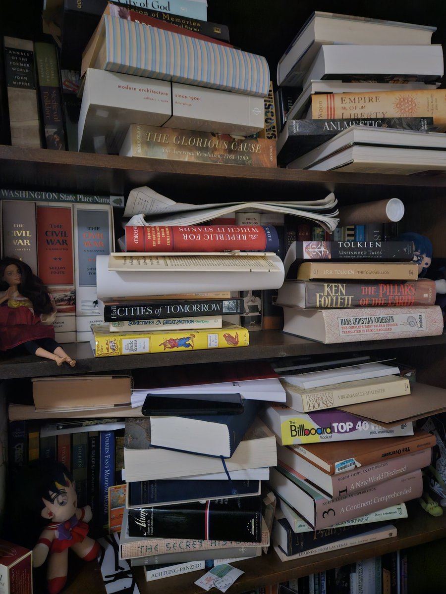 Arielpnw's tweet photo. @SketchesbyBoze Shoutout to those who could really use some more shelves. https://t.co/cfRDzZ6h48